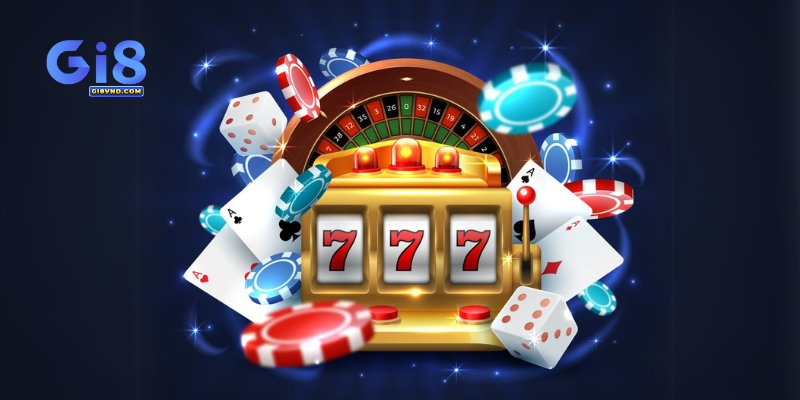 Sảnh Casino Gi8 với hơn 1.000 tựa game hấp dẫn